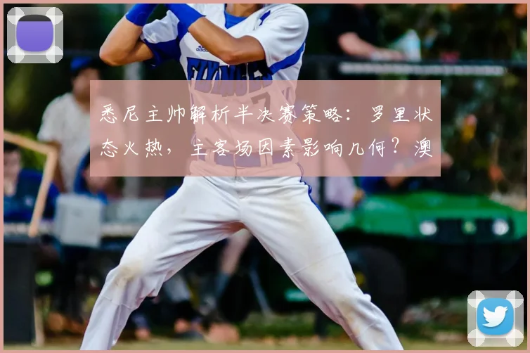 悉尼主帅解析半决赛策略：罗里状态火热，主客场因素影响几何？澳超前瞻